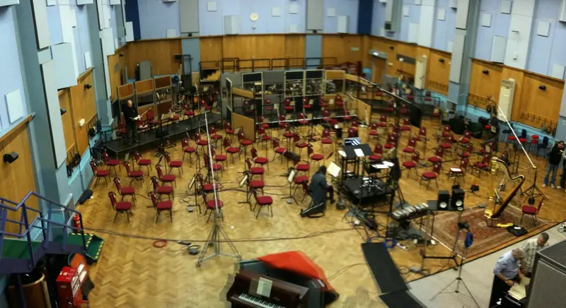 Studio 2 at Abbey Road, photograph by David Boyle, CC BY 2.0, Wikimedia Commons