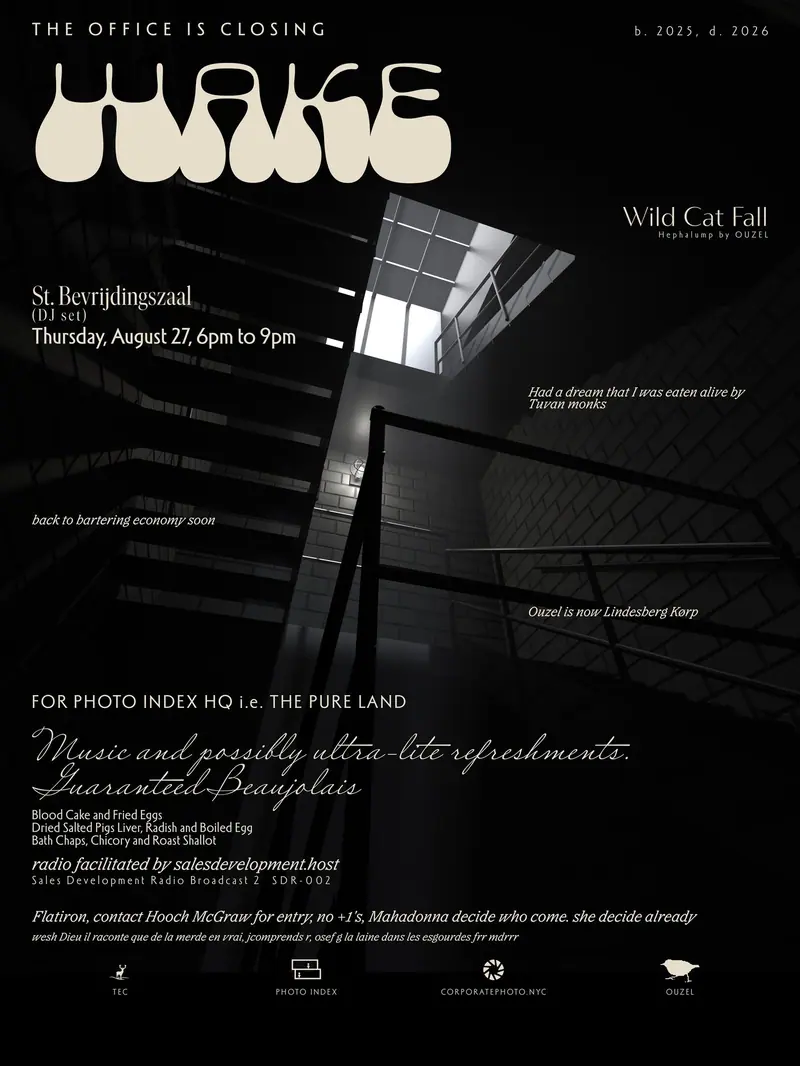 Wake, the stairwell