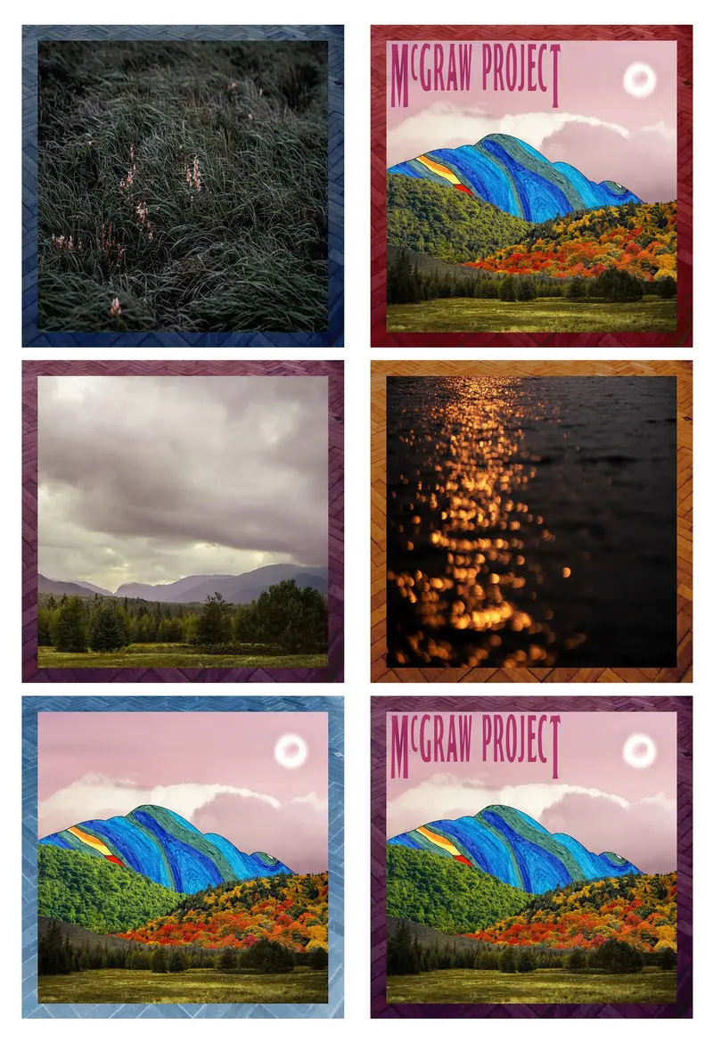 Imaginary Rain, cover comps