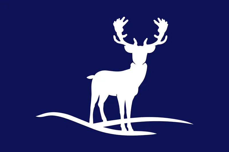 The TEC stag in blue